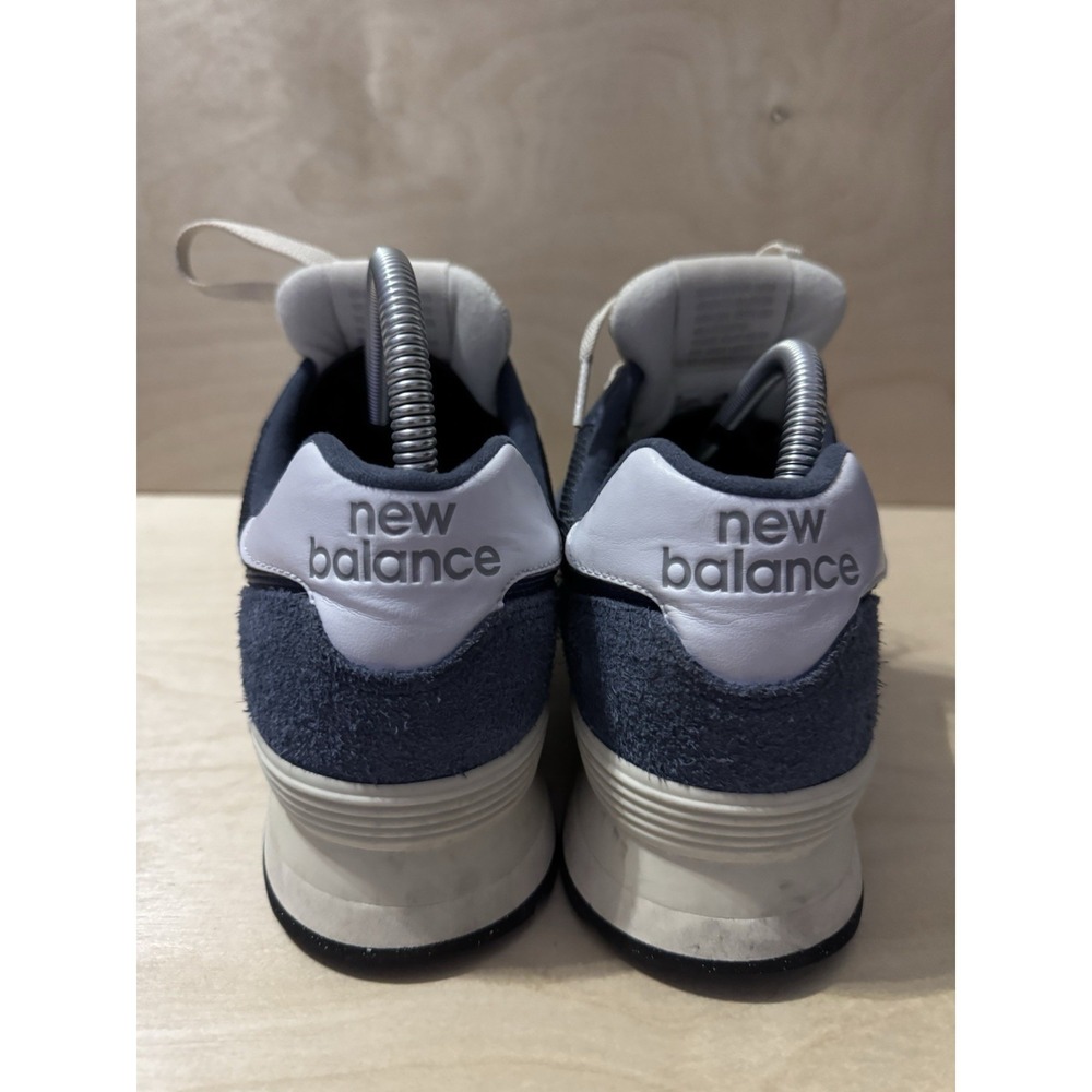 New Balance Classic 574 Core Pack ML574EVN Navy Blue Men's Sz 9.5 Sneakers Shoes - Picture 4 of 7